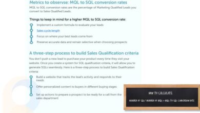 Sales Qualified Leads